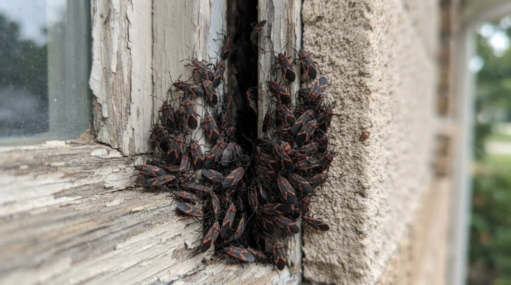 Red and Black Bugs